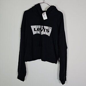 Levis medium black new with tags hoodie